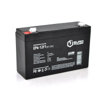 AGM аккумулятор Europower 6V 12Ah EP6-12F1